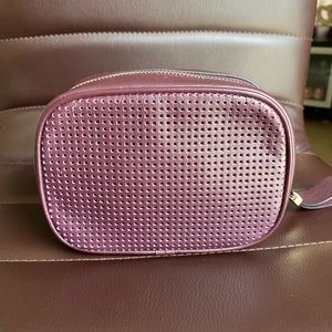 Brand New Cole Haan Leather cosmetic case with tag.